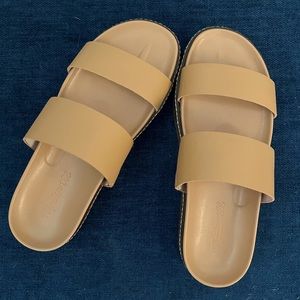 Madewell Charley Double-Strap Slide Sandal
